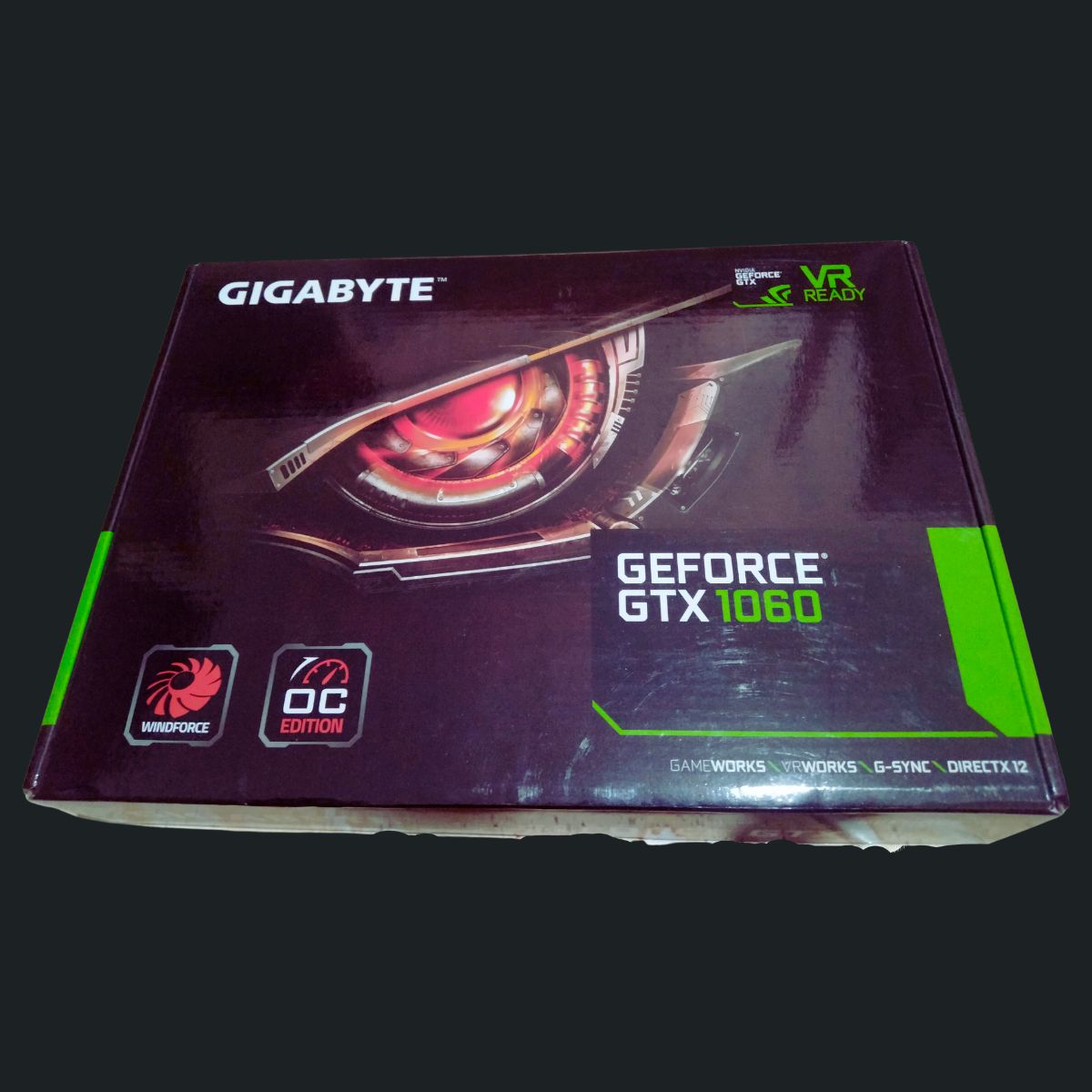 Gigabyte 1060 hot sale 6gb windforce